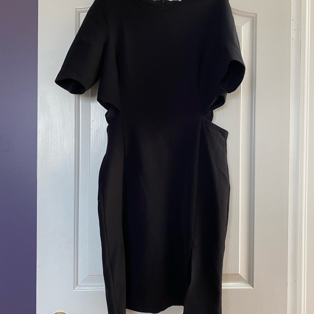 Topshop cut out side dress and slits